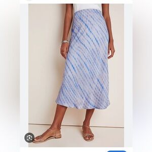 Maeve Sandrah Tie-Dye Midi Skirt